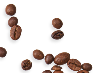 コーヒー豆の装飾